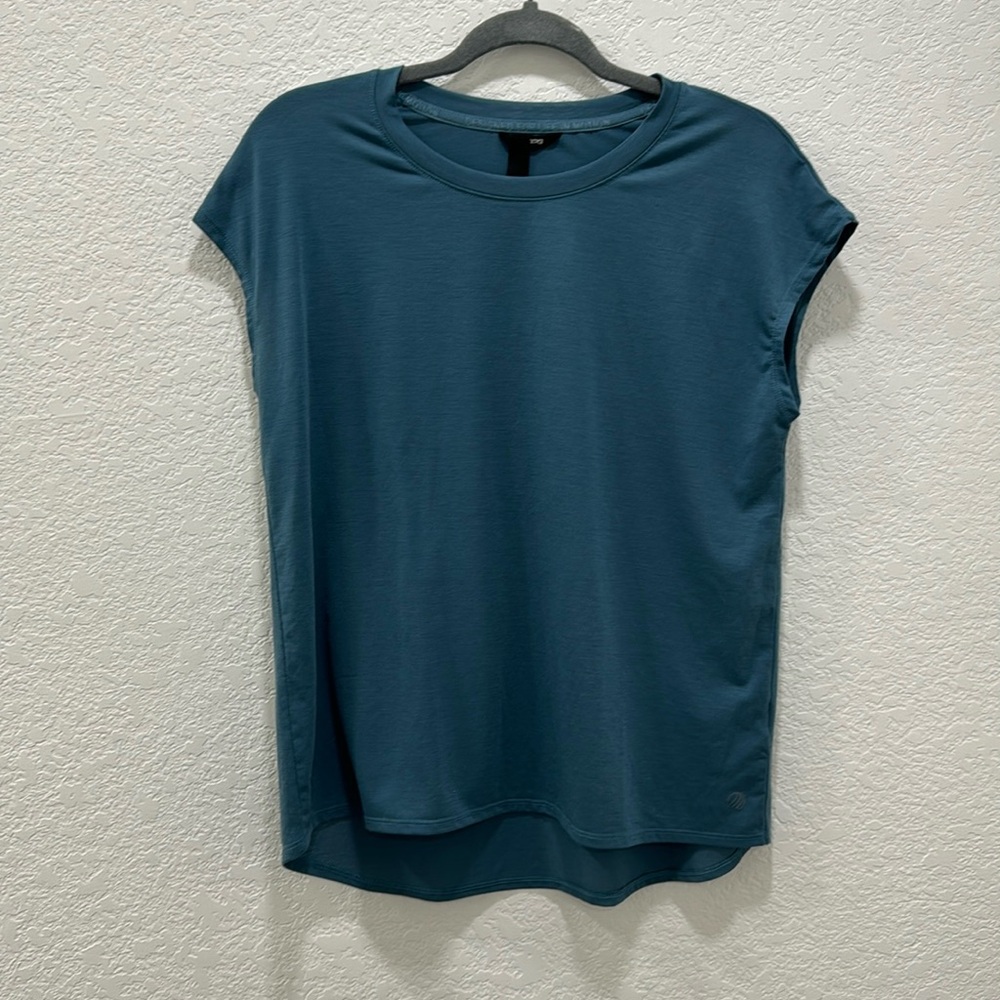 MPG Ladies Athletic Top Teal Size M
